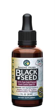Amazing Herbs <br> Premium Black Seed Oil